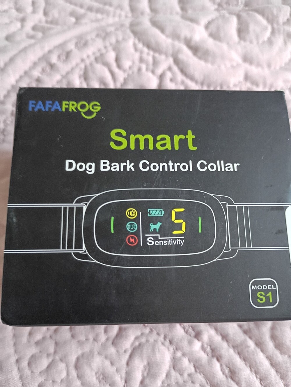 FAFAFROG S1 Smart Dog Bark Control Collar NIN